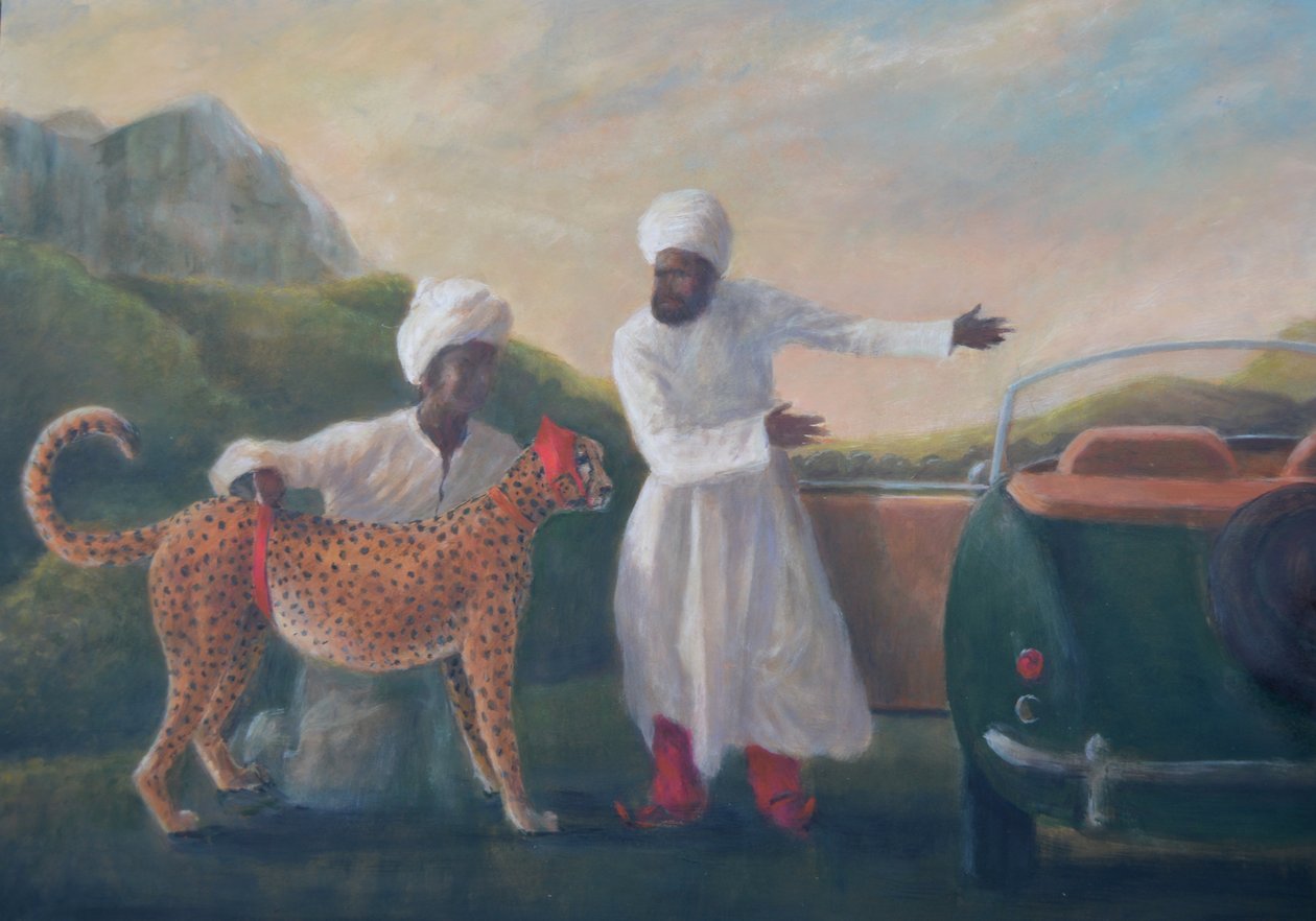Stubbs Çita ve Jaguar by Lincoln Seligman
