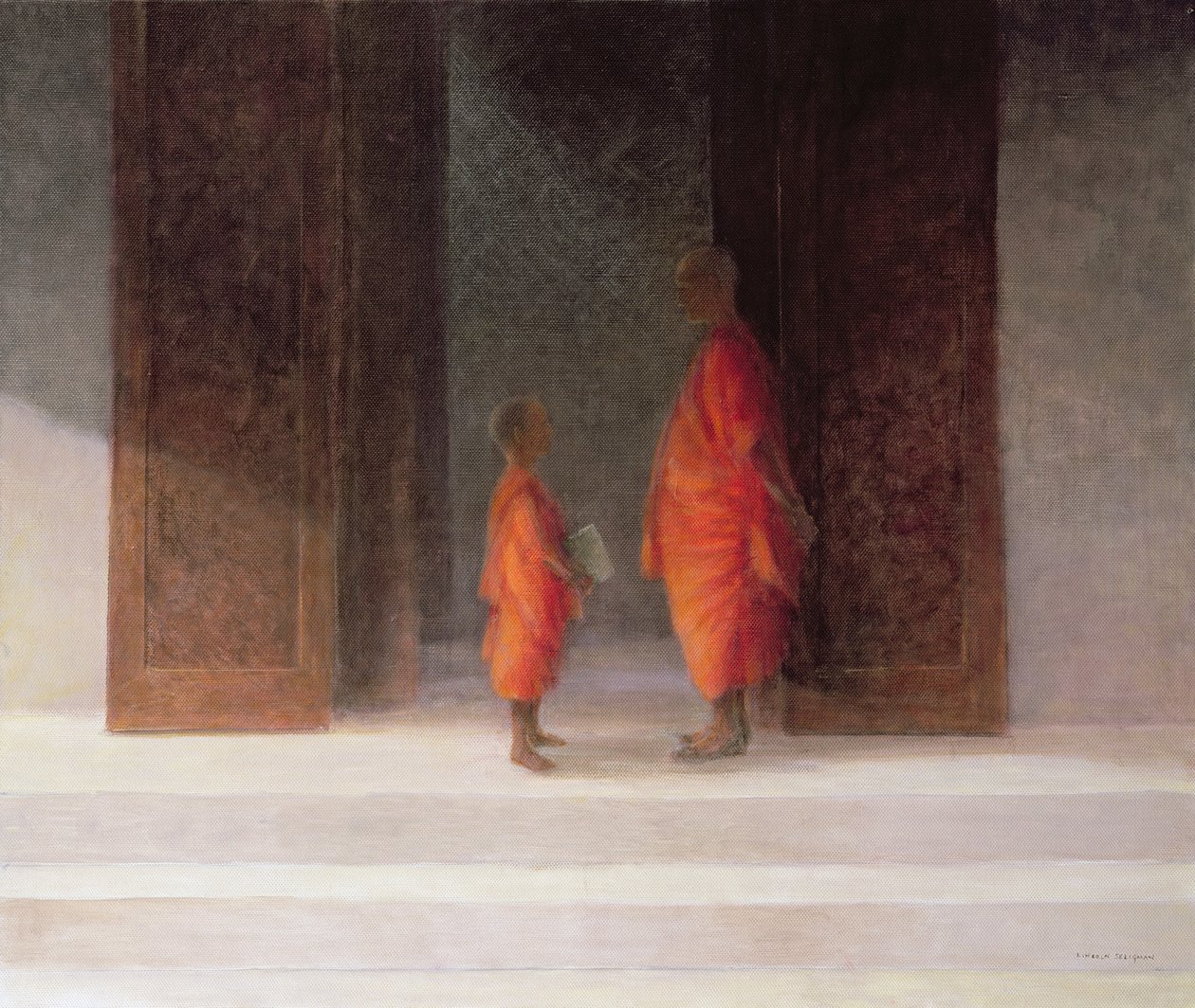 Öğretmen, 2005 (tuval üzerine akrilik) by Lincoln Seligman