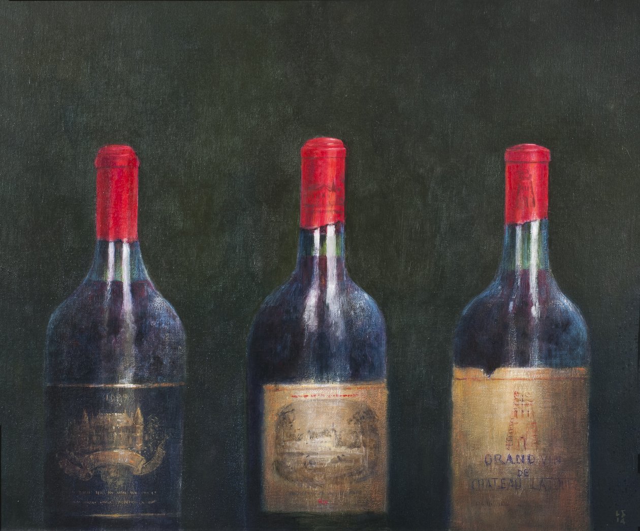 Üç Büyük Bordo, 2014 by Lincoln Seligman
