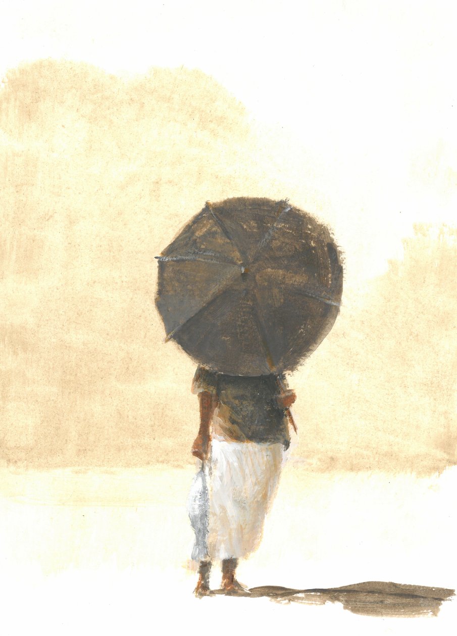 Şemsiye ve Balık 2, 2015 by Lincoln Seligman