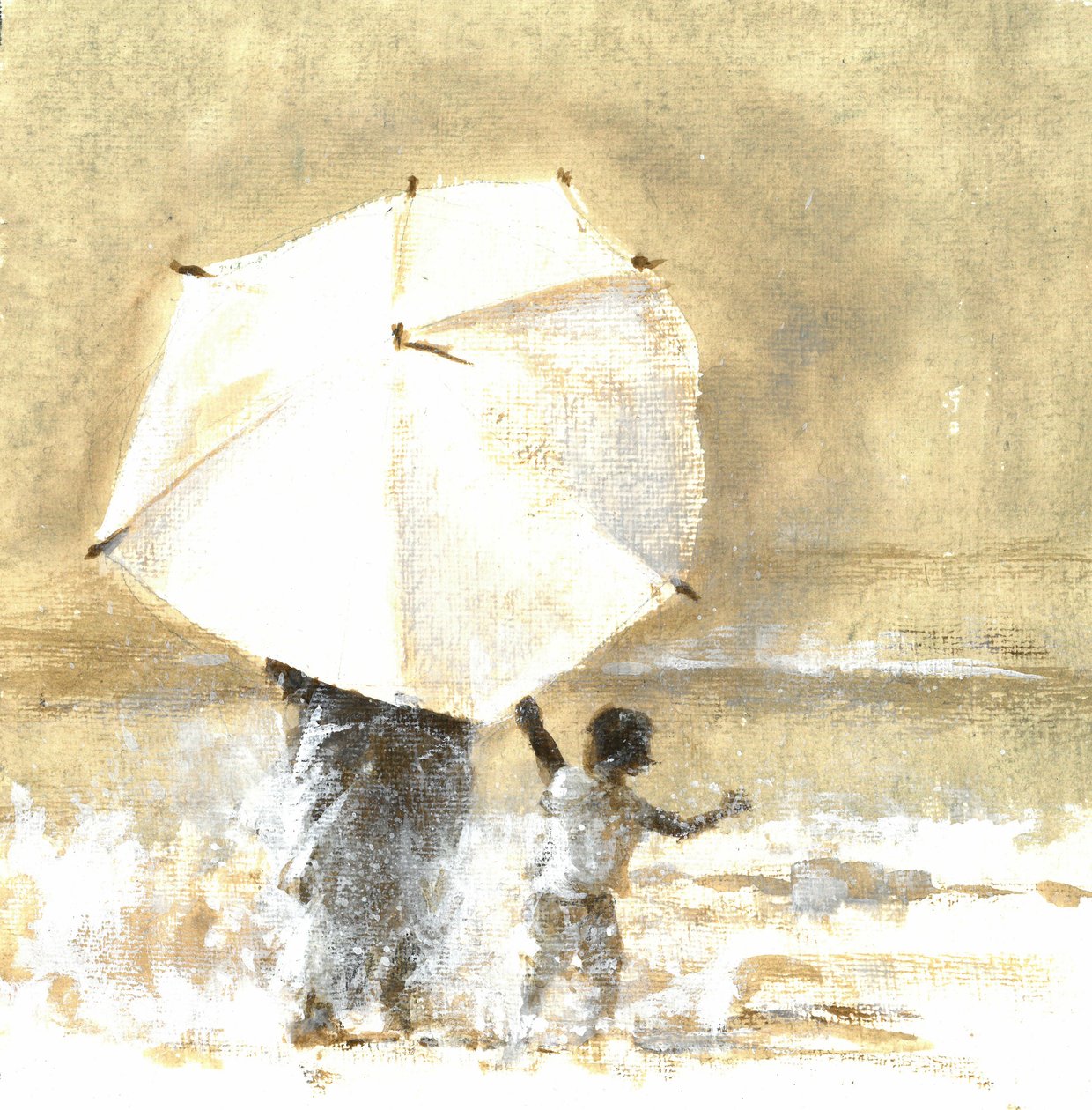 Şemsiye ve Çocuk 2, 2015 by Lincoln Seligman