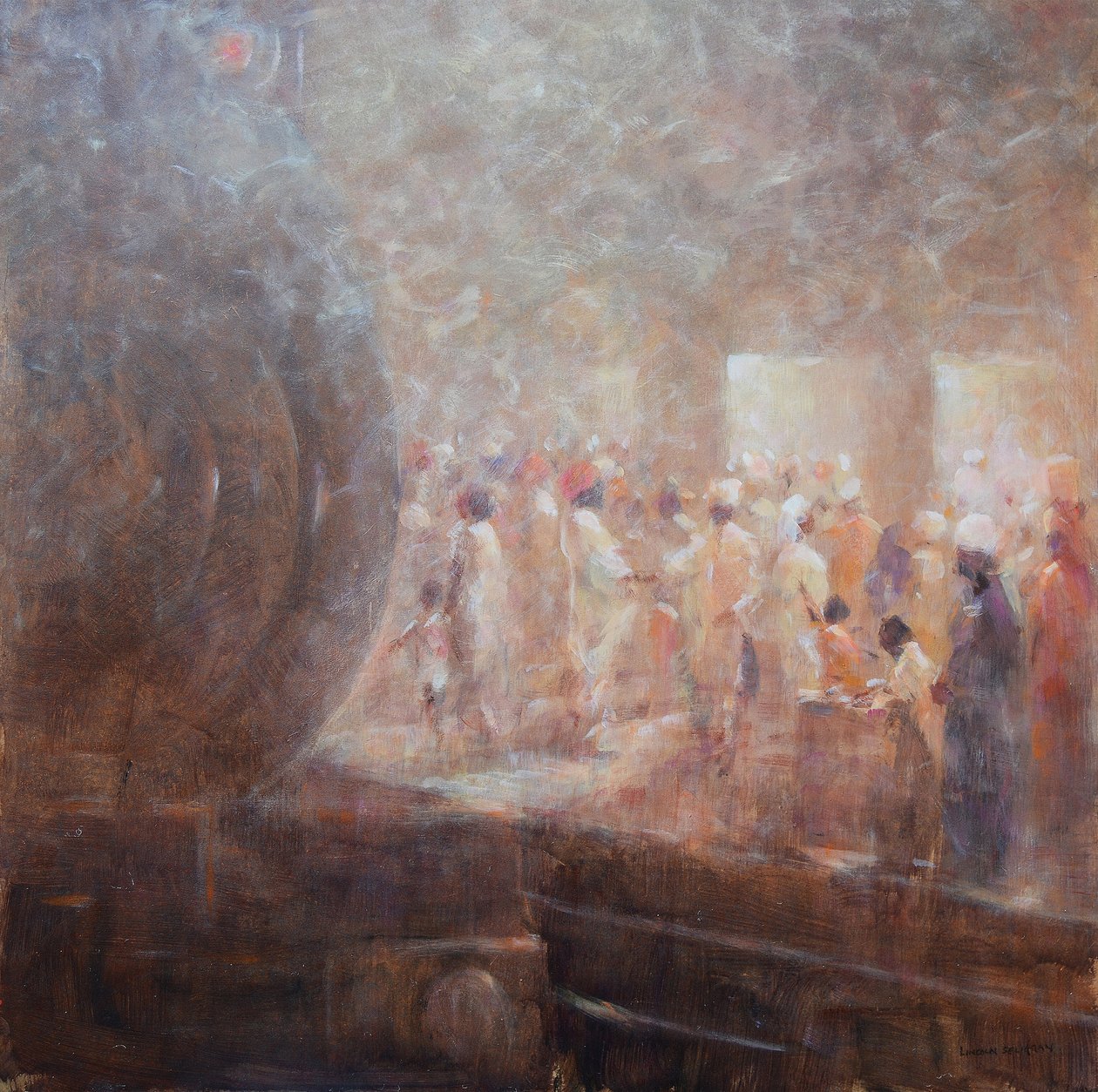 gece yarısı Deoghar by Lincoln Seligman