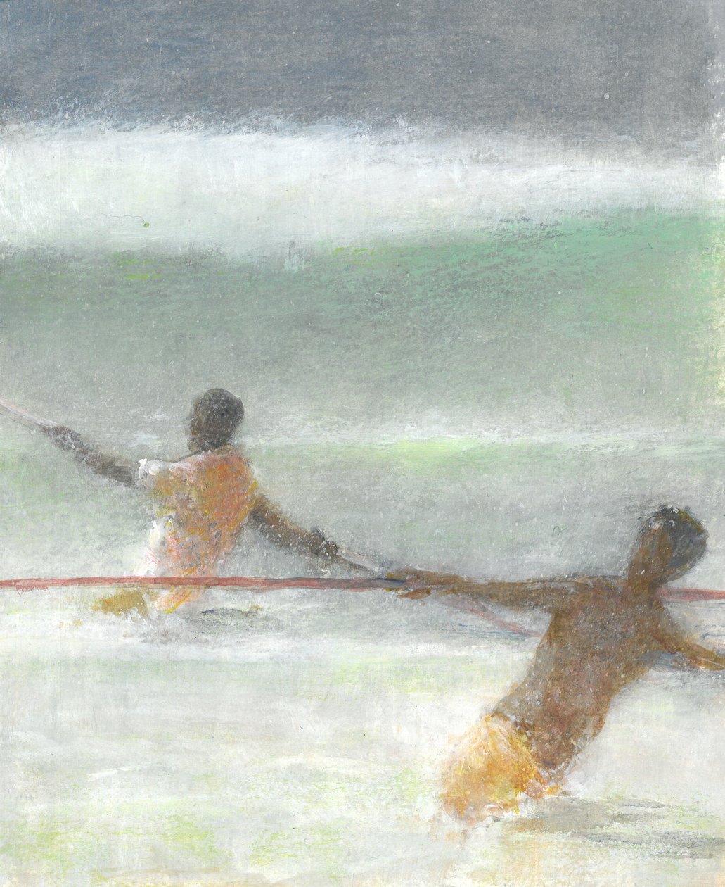 Balıkçılar Çekme Ağları, 2015 by Lincoln Seligman