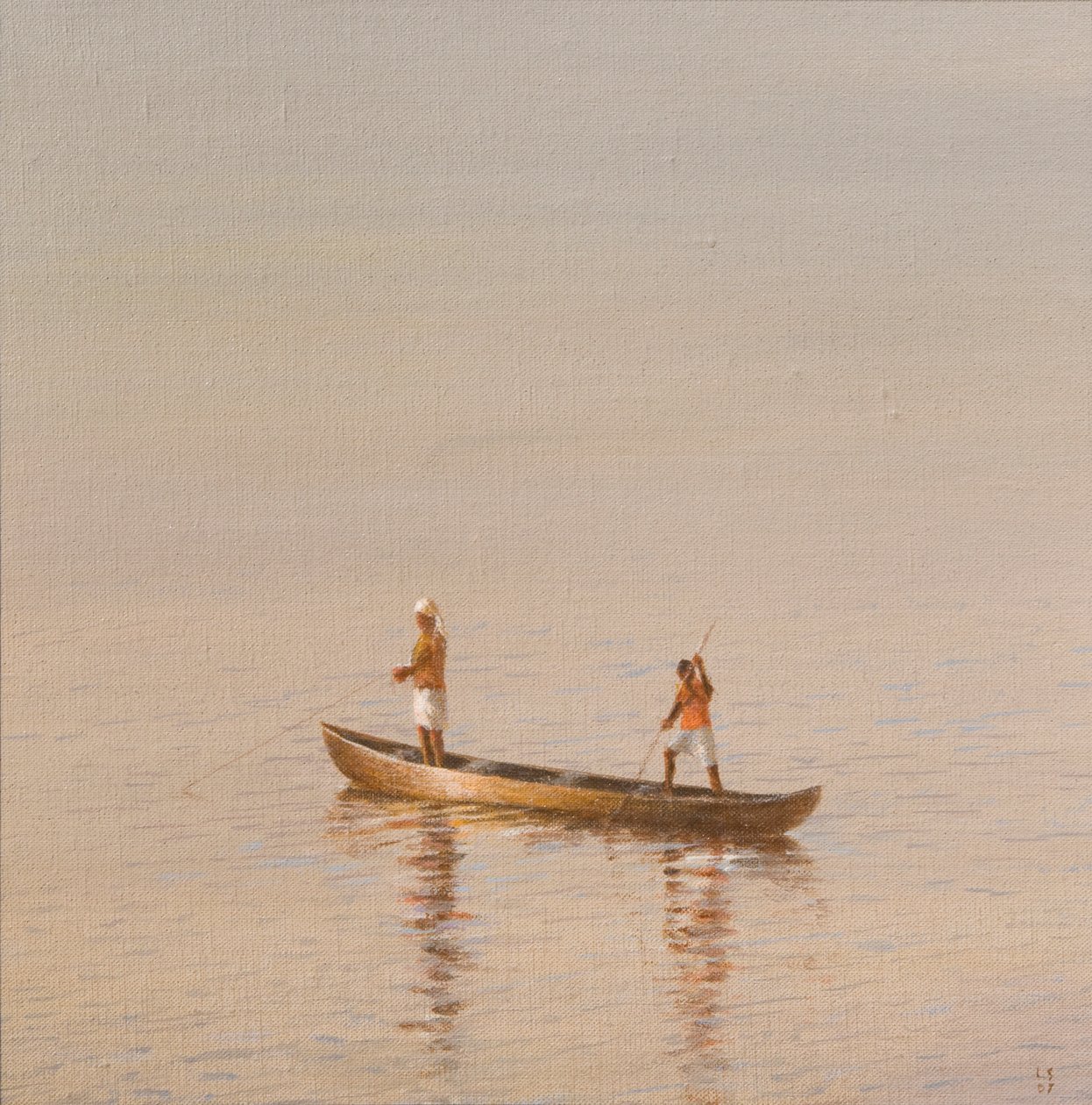 Kerala Balıkçıları by Lincoln Seligman