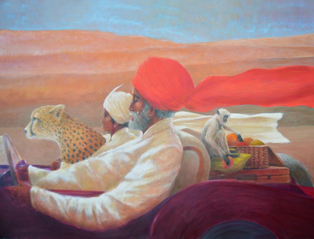 Hızlı maymun pikniği by Lincoln Seligman