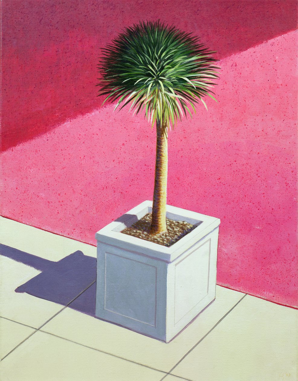 Küçük avuç içi, 1995 (tuval üzerine akrilik) by Lincoln Seligman