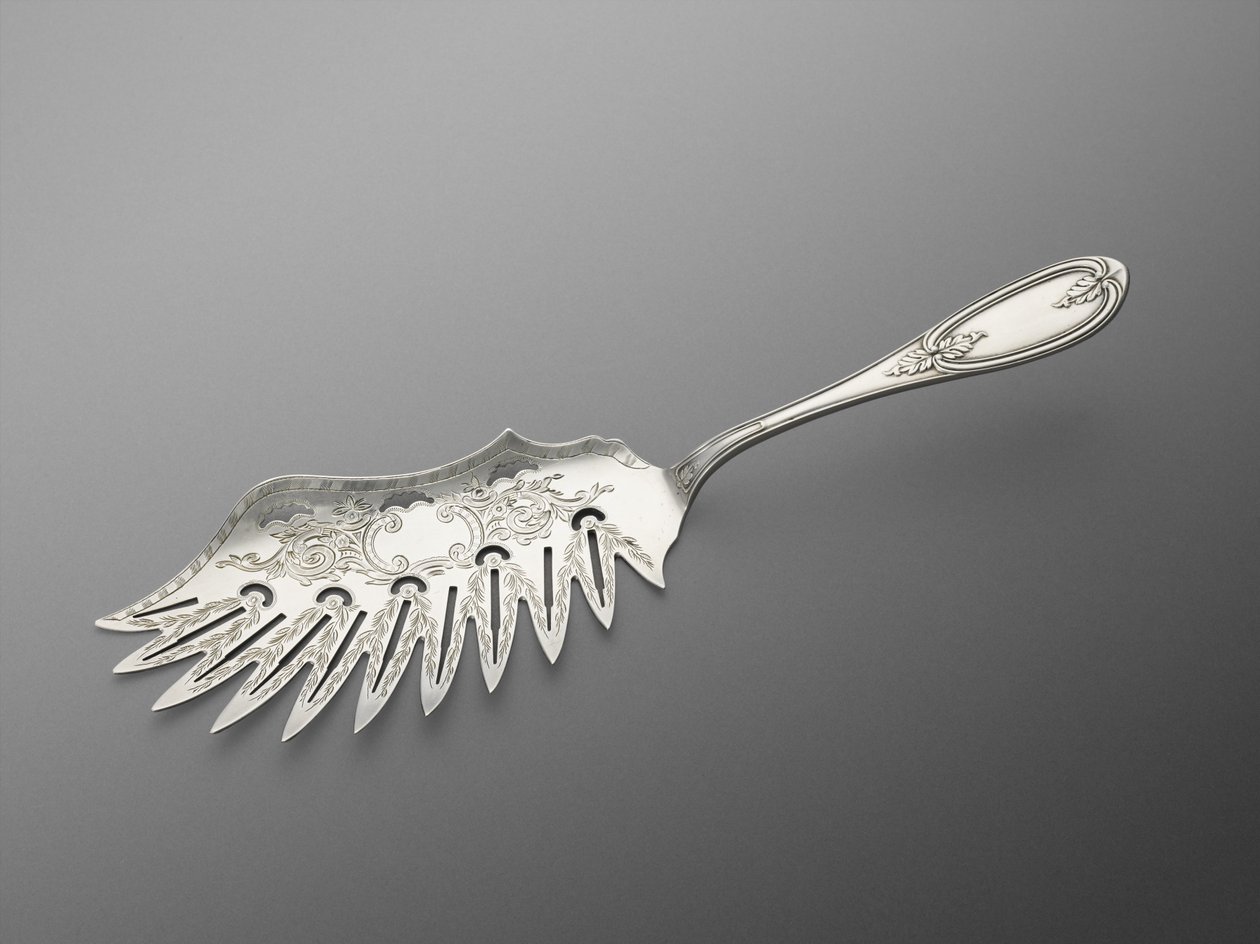 Makarna Bıçağı, c. 1857-1865 (gümüş) by Lincoln and Foss Haddock