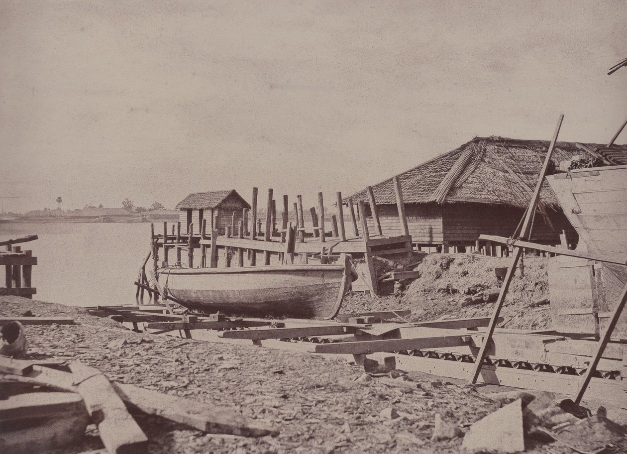 Rangoon: Patent Fişi by Linnaeus Tripe