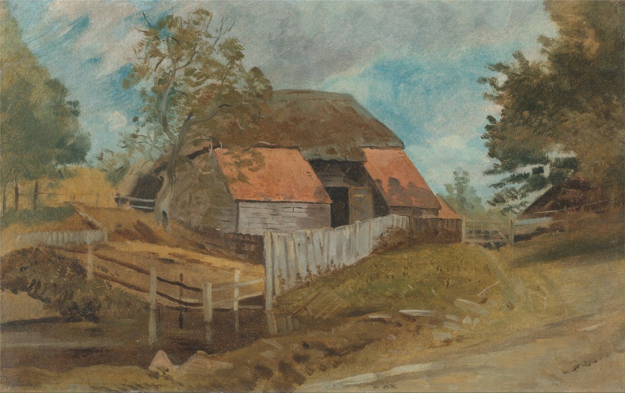 Eski ahır by Lionel Constable