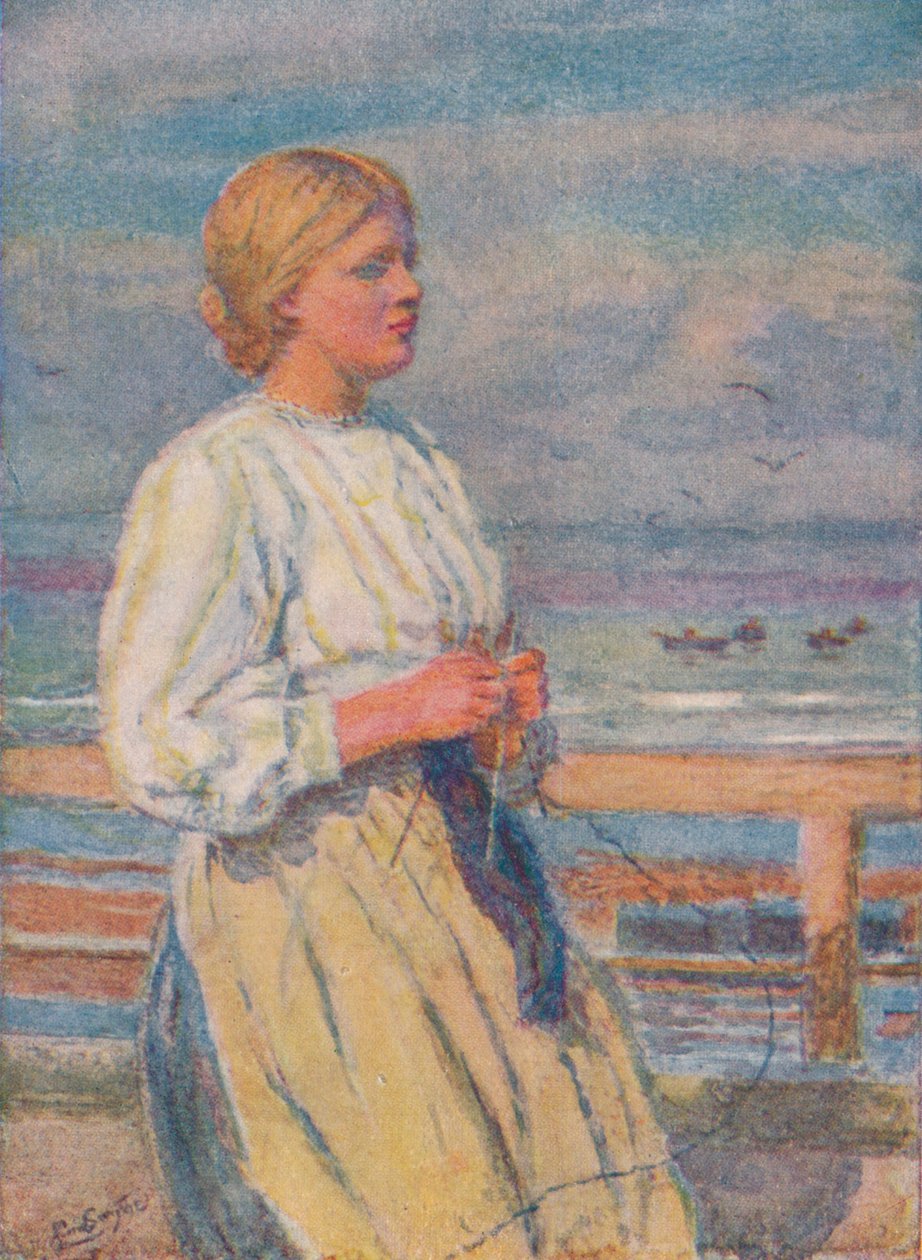 Kız Örgüsü, c1917, 1919 by Lionel Percy Smythe