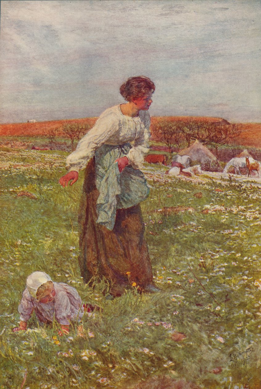 Anne ve Çocuk, c1903, c1915 by Lionel Percy Smythe