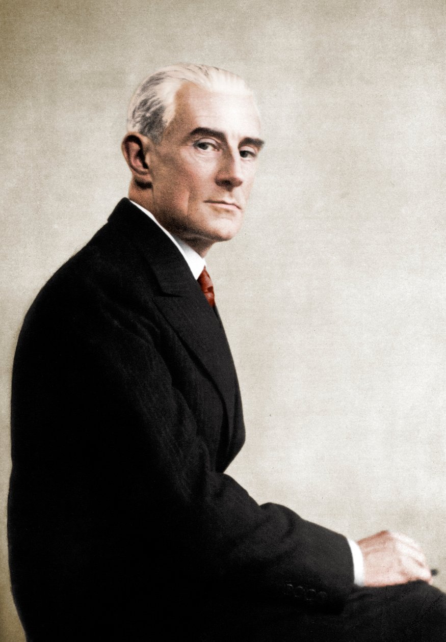Maurice Ravel 1875-1937, Fransız besteci by Lipnitzki