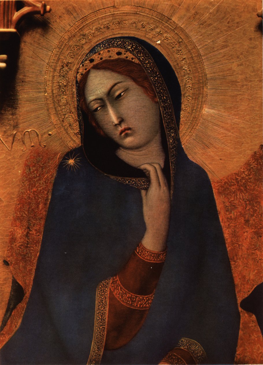 Madonna von Simone Martini by Lippo Memmi