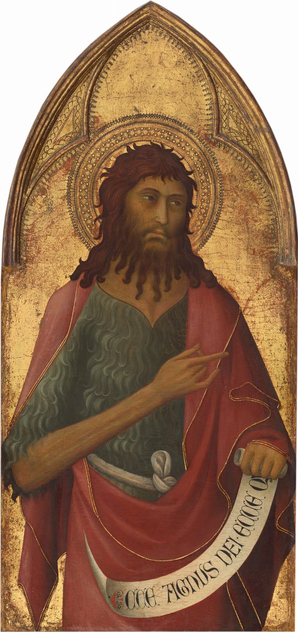 Aziz John the Baptist by Lippo Memmi