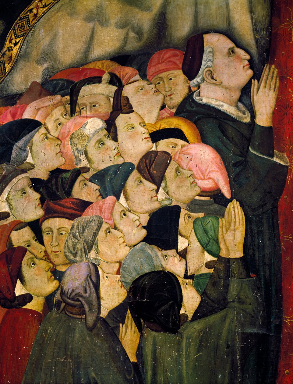 Merhamet Bakiresi, detay, c.1320 by Lippo Memmi