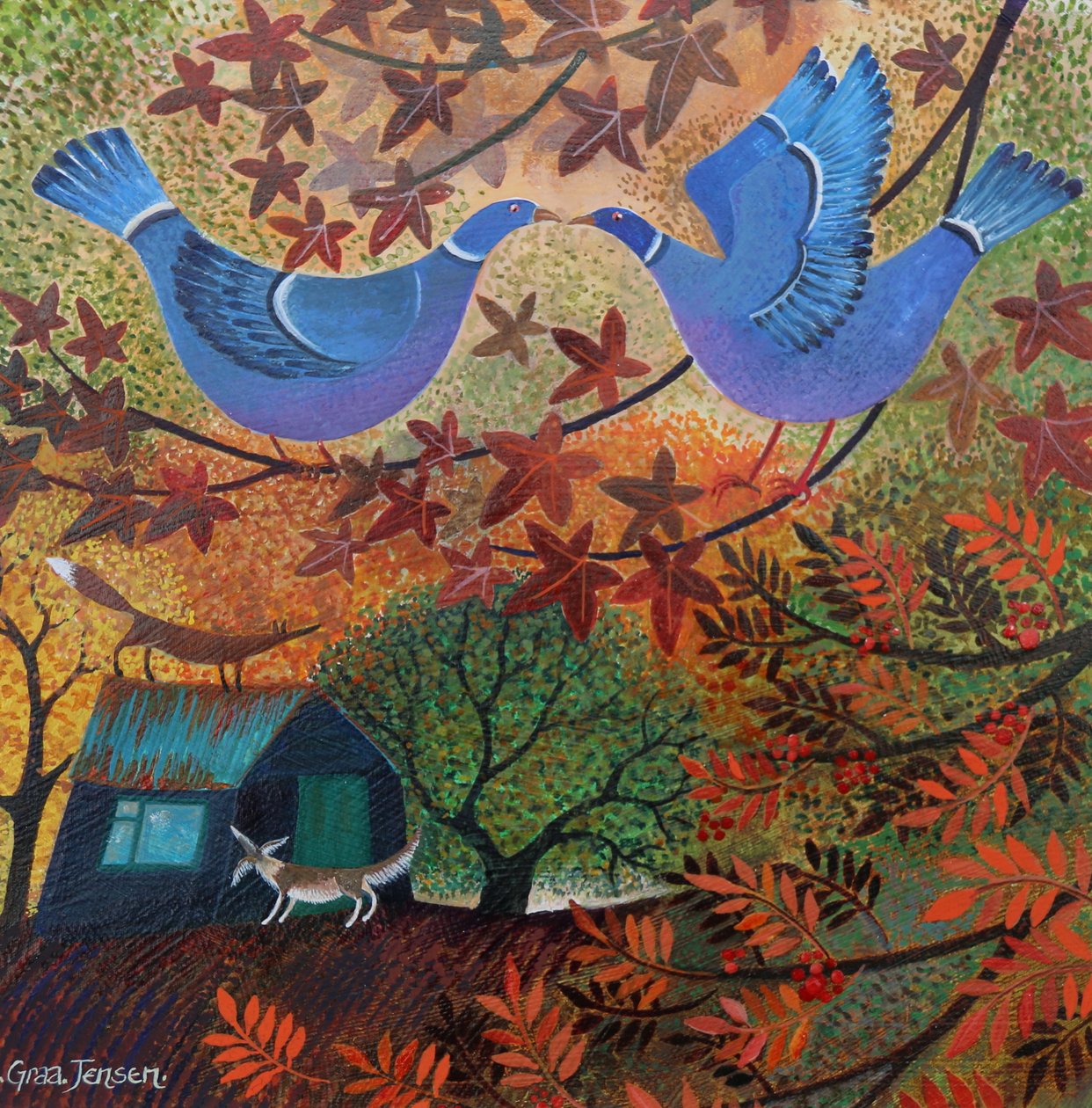 Sonbahar Bahçesi, 2024 by Lisa Graa Jensen