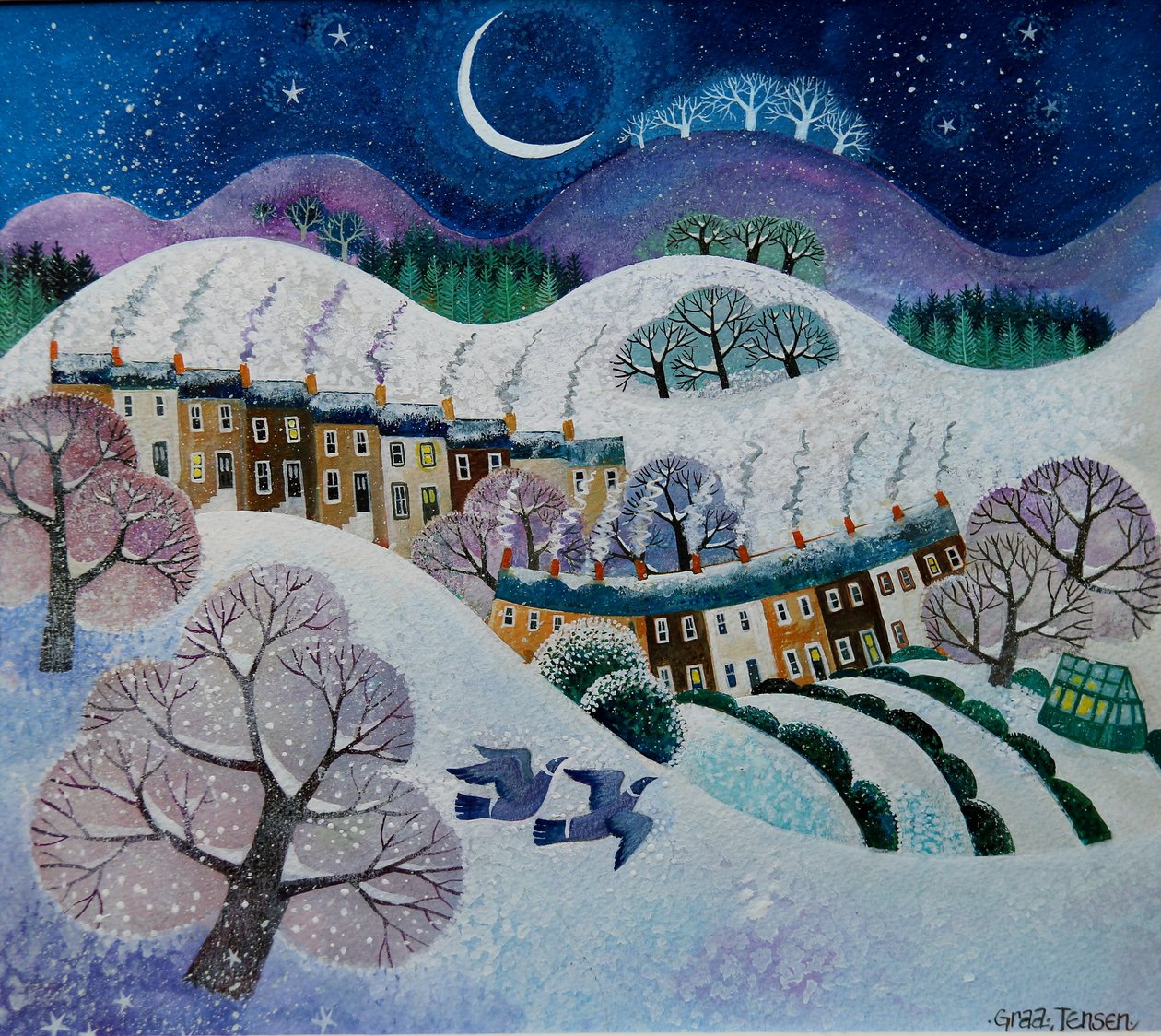 Kar yağışı, 2019 by Lisa Graa Jensen