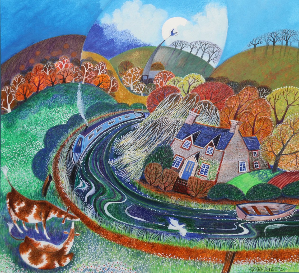 St. Catherines, Wey Nehri , 2019 by Lisa Graa Jensen