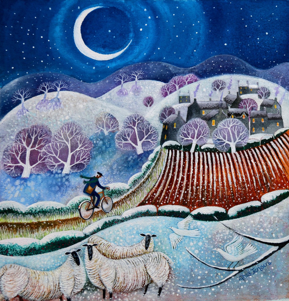 Yokuş Yukarı Yolculuk, 2022 by Lisa Graa Jensen
