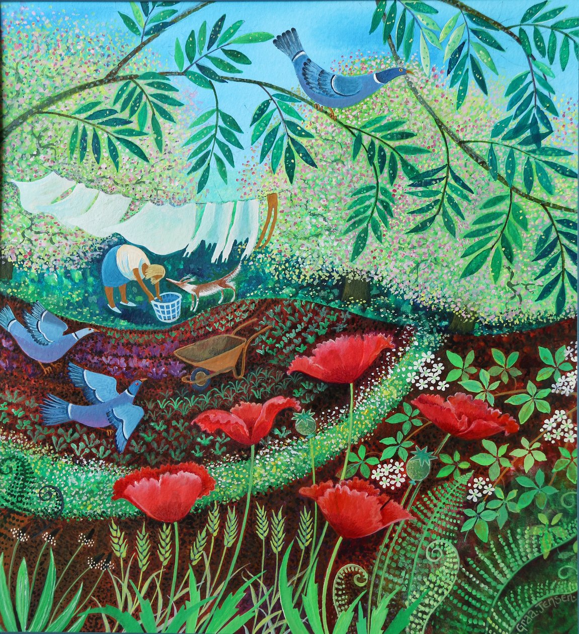 Ağaç güvercinleri, 2019 by Lisa Graa Jensen
