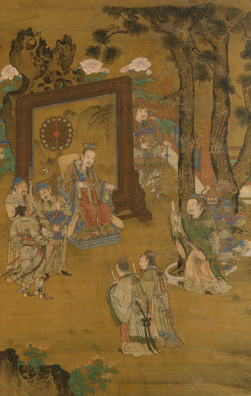 15. yüzyılın sonları ile 16. yüzyılın başlarında imparatorla birlikte anma. by Liu Jun