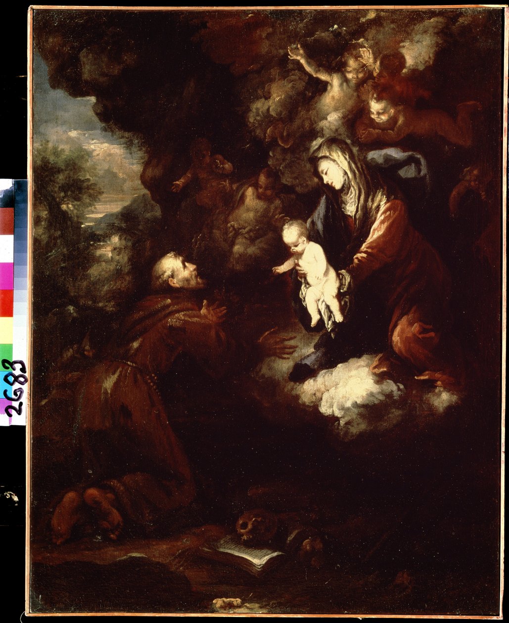 ""La vizyon de saint Francois d