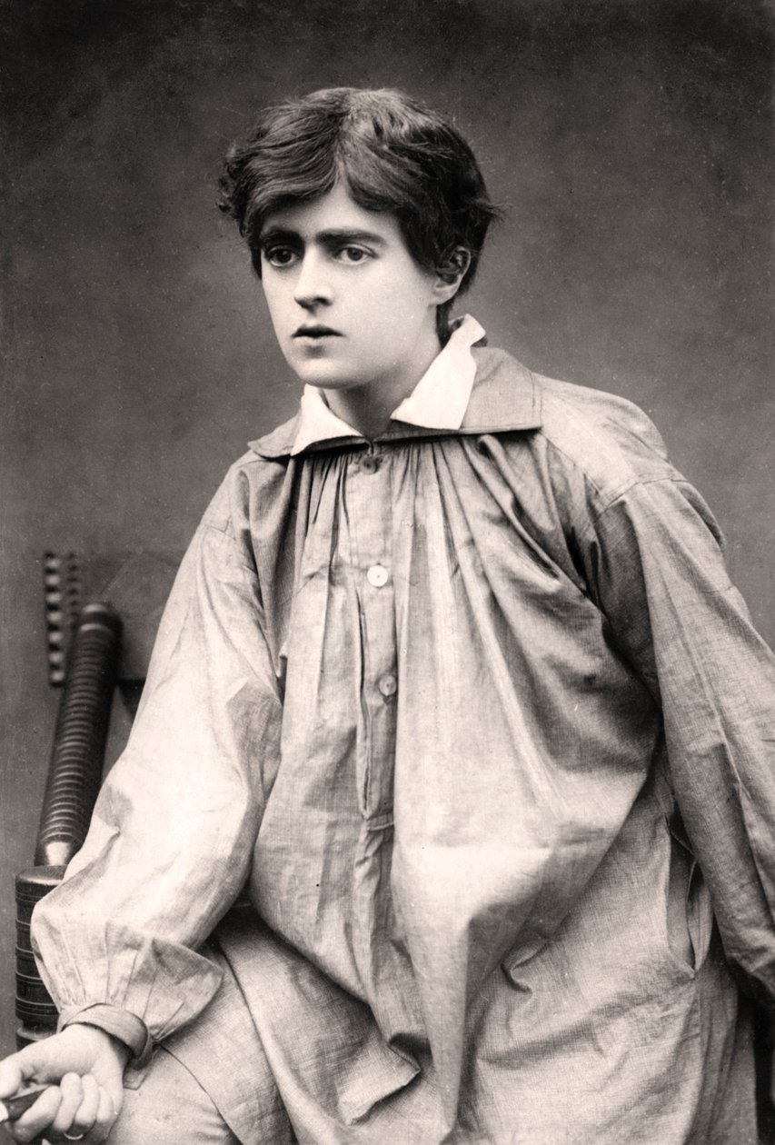 Gertrude Elliott 1874-1950, Amerikalı oyuncu, 1908. by Lizzie Caswall Smith