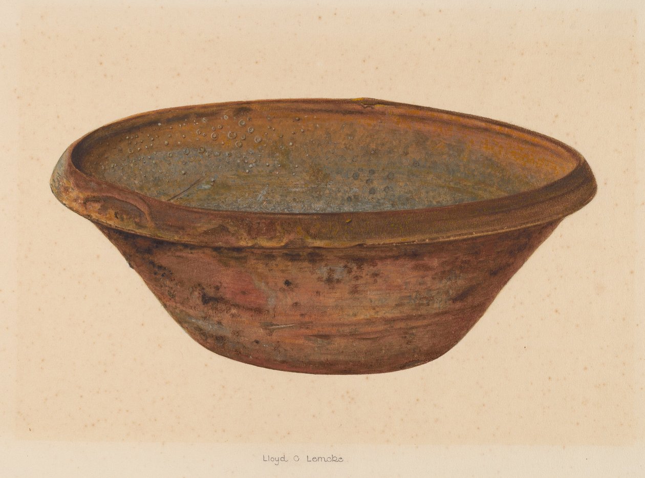 kase, ç. 1937. by Lloyd Charles Lemcke