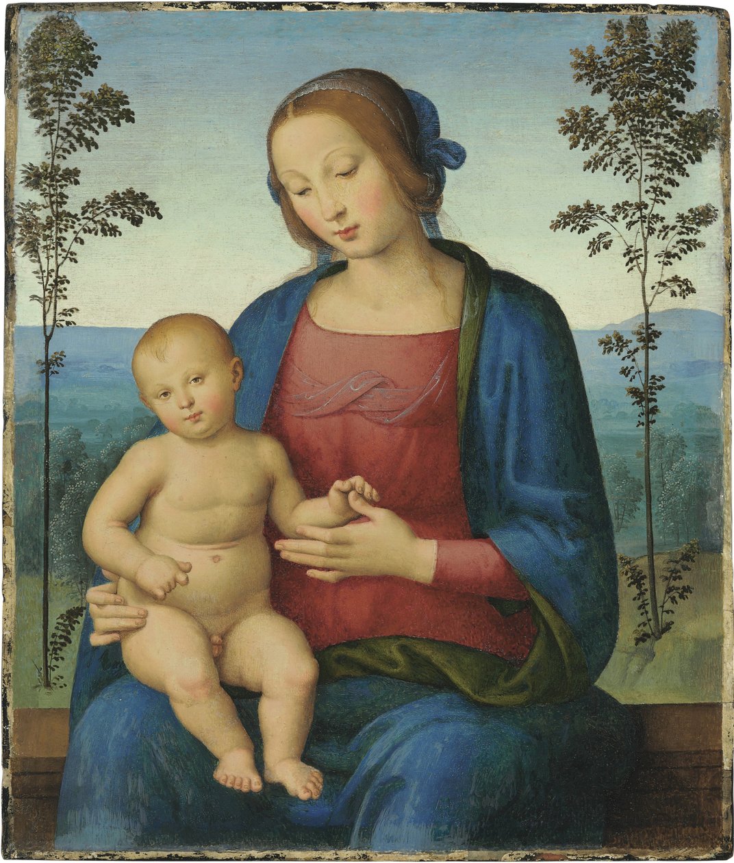madonna ve çocuk by Lo Spagna