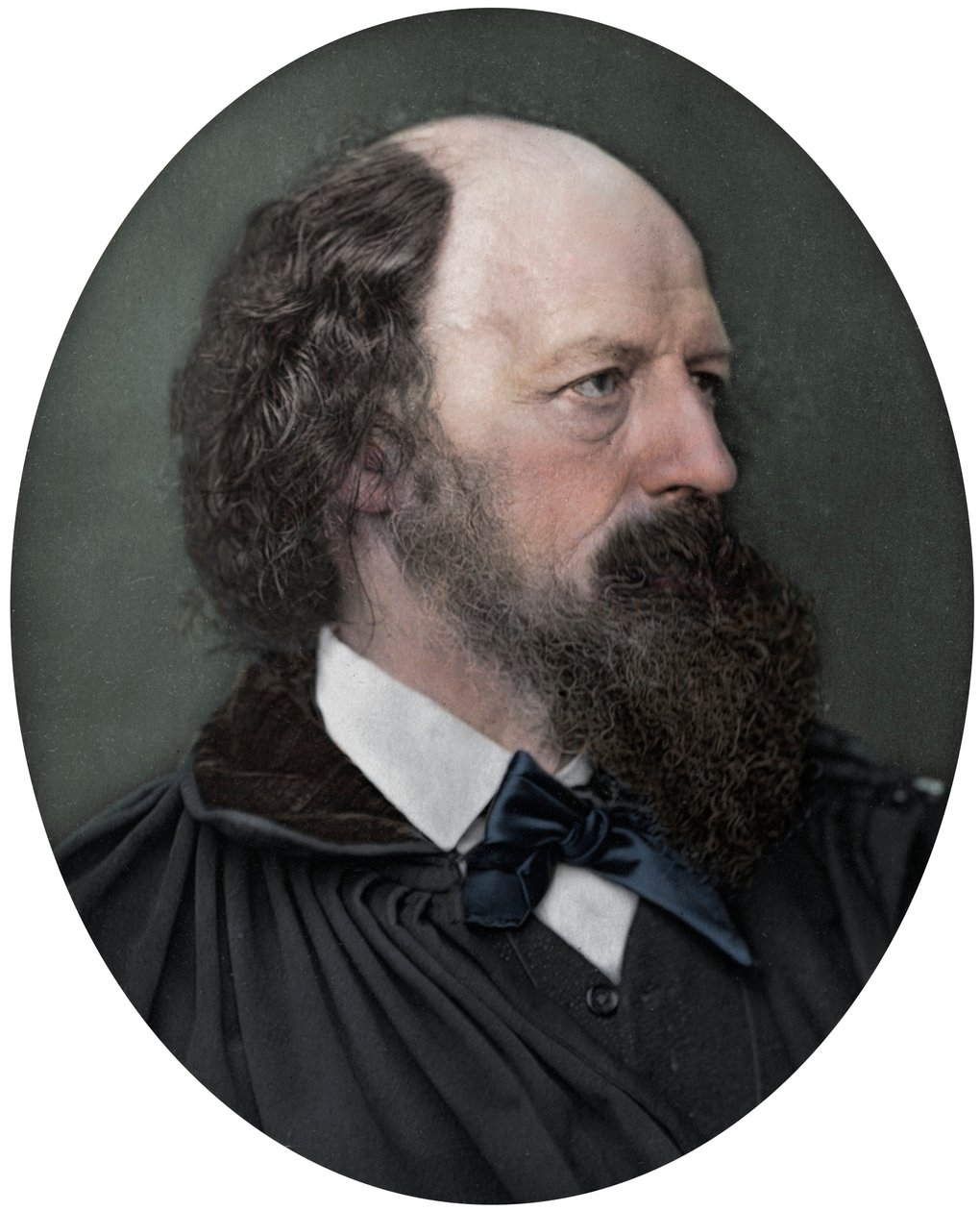 Alfred Tennyson, DCL, FRS, İngiliz Şair Ödüllü, 1883 by Lock and Whitfield