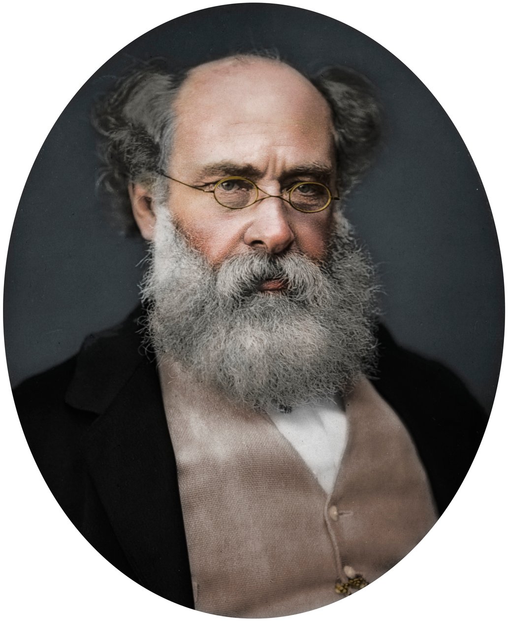 Anthony Trollope, yazar, 1878 by Lock and Whitfield