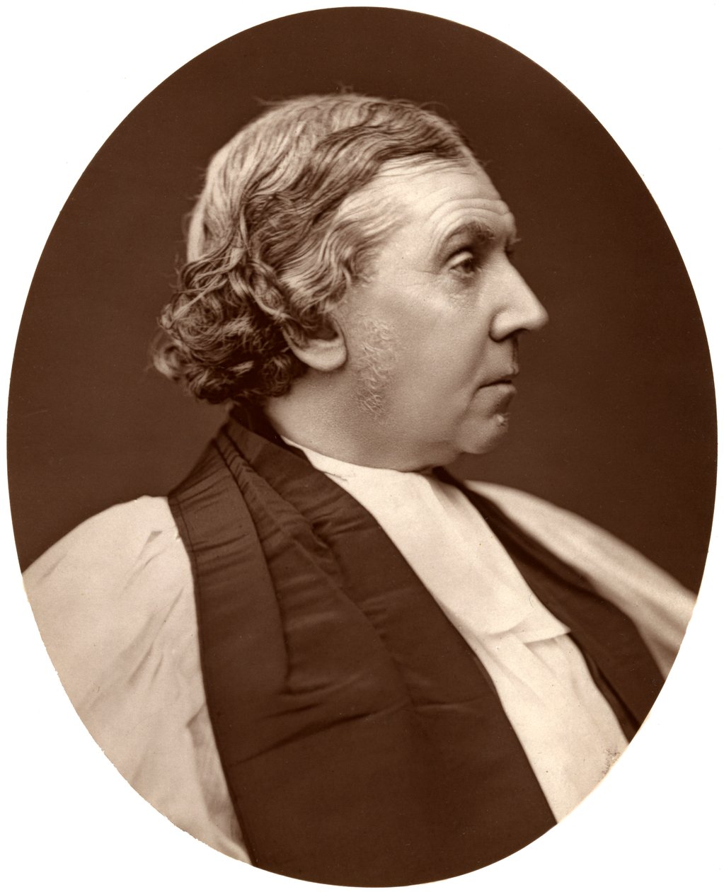 Archibald Campbell Tait, DD, Canterbury Başpiskoposu, 1876. by Lock and Whitfield
