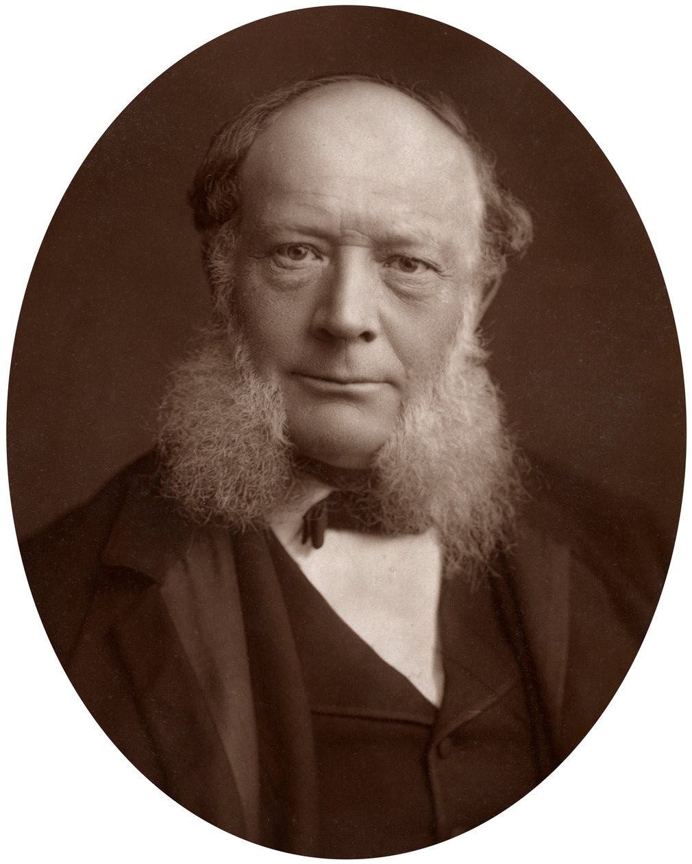 Charles William Siemens, DCL, FRS, Alman elektrik mühendisi ve mucit, 1883. by Lock and Whitfield
