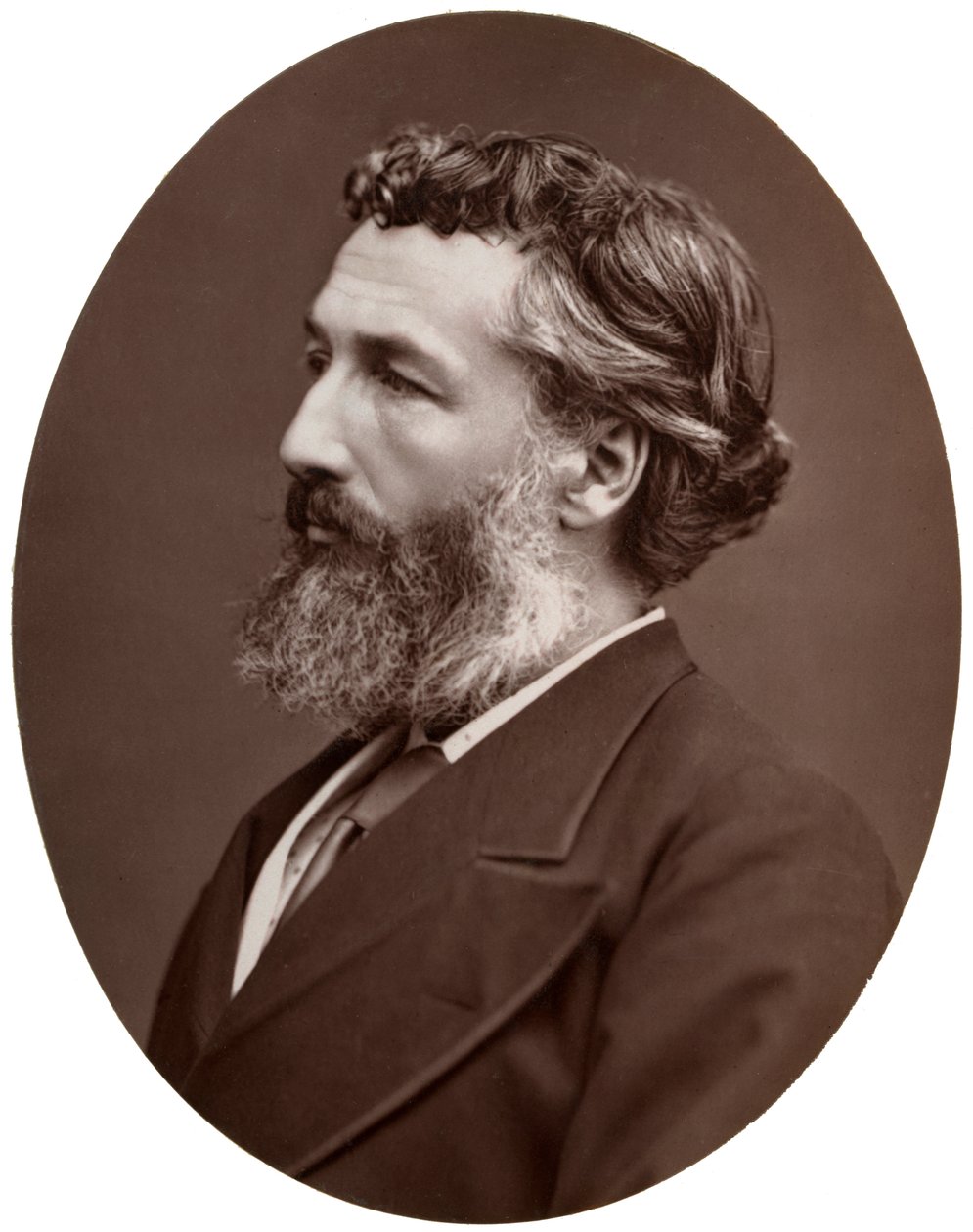 Frederick Leighton, İngiliz sanatçı ve Kraliyet Akademisyeni, 1877. by Lock and Whitfield