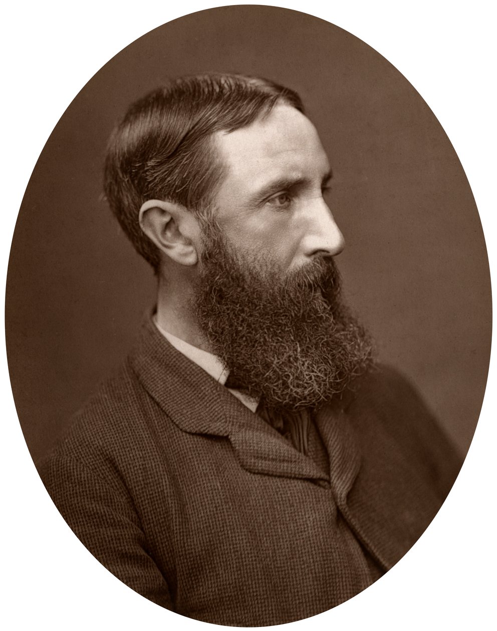 George Dunlop Leslie, sanatçı ve Kraliyet Akademisyeni, 1882. by Lock and Whitfield