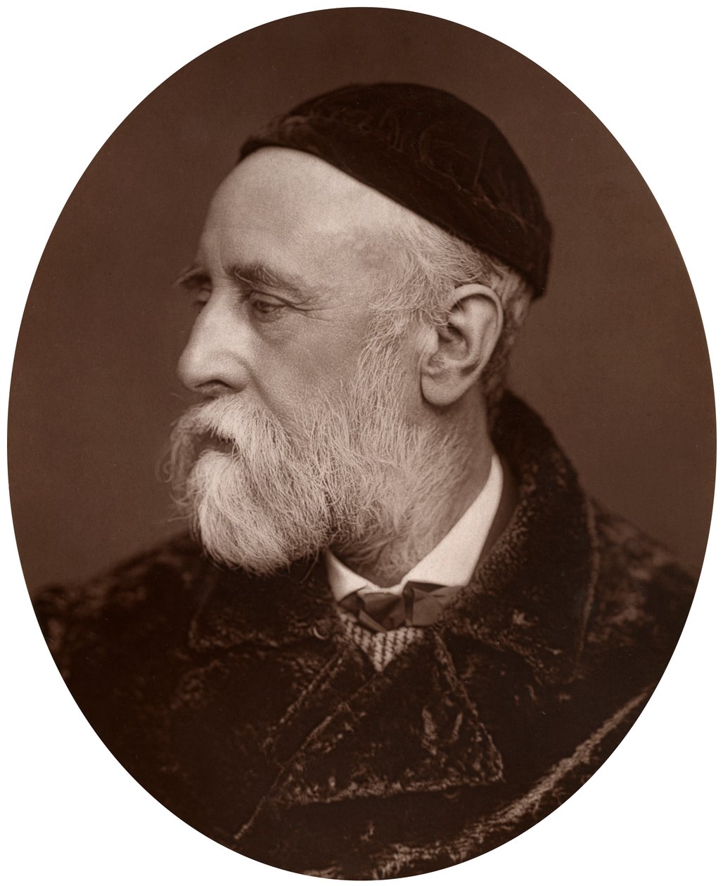 George Frederick Watts, sanatçı ve Kraliyet Akademisyeni, 1882. by Lock and Whitfield