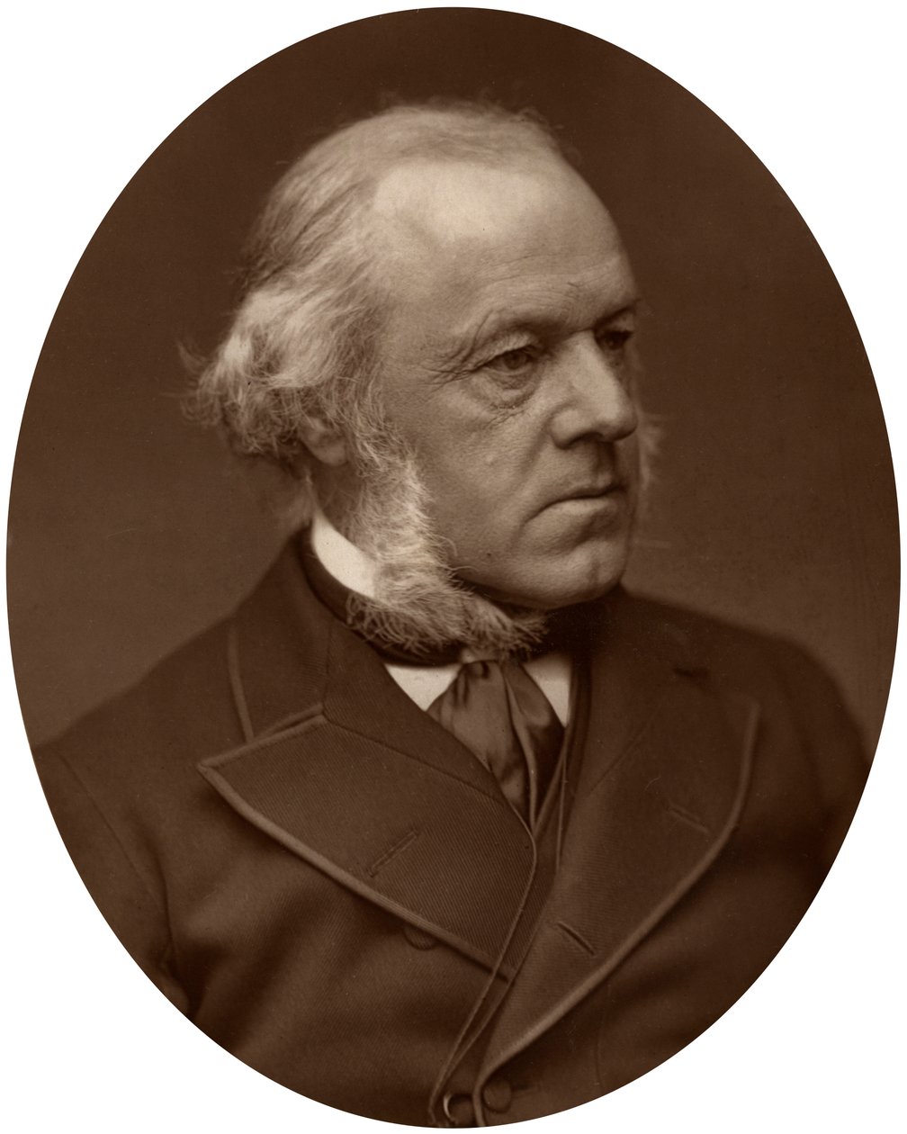 Henry Austin Bruce, 1. Baron Aberdare, devlet adamı, 1882. by Lock and Whitfield
