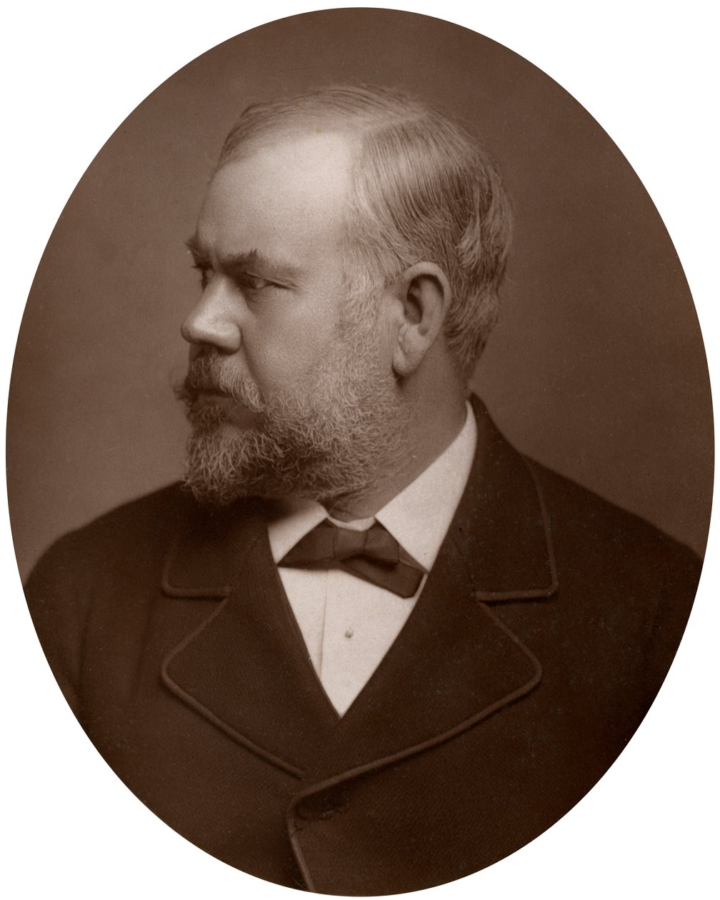 Henry Hugh Armstead, RA, İngiliz heykeltıraş ve illüstratör, 1883. by Lock and Whitfield