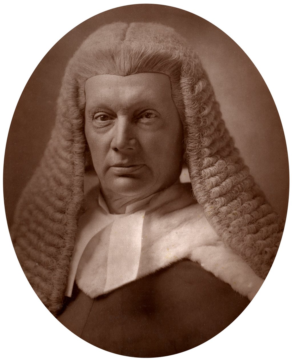 Hon Sir Joseph William Chitty, Yüksek Adalet Divanı Yargıcı, 1883. by Lock and Whitfield