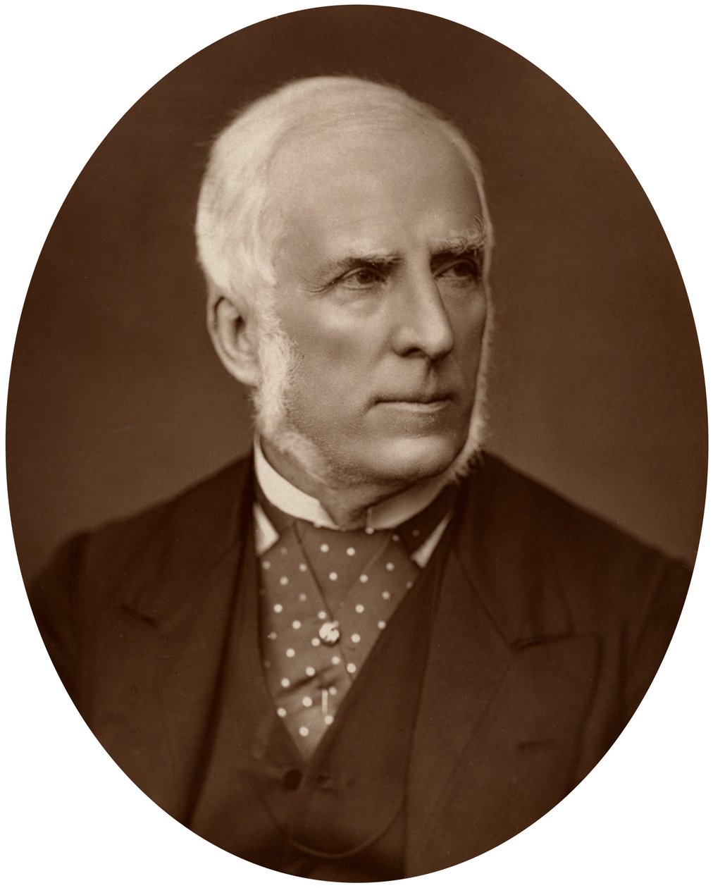 John Callcott Horsley, sanatçı ve Kraliyet Akademisyeni, 1882. by Lock and Whitfield