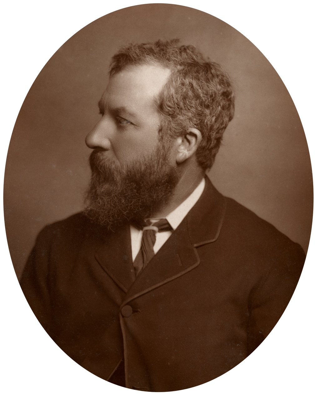 John MacWhirter, ARA, HRSA, İskoç ressam, 1883. by Lock and Whitfield