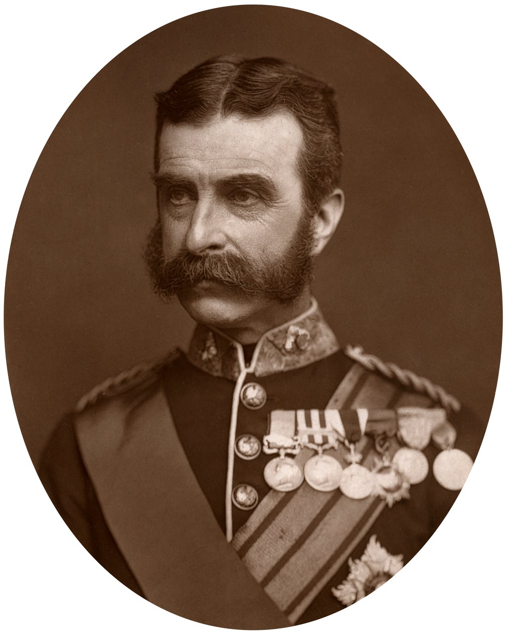 Tümgeneral Lord Chelmsford, İngiliz askeri, 1882. by Lock and Whitfield