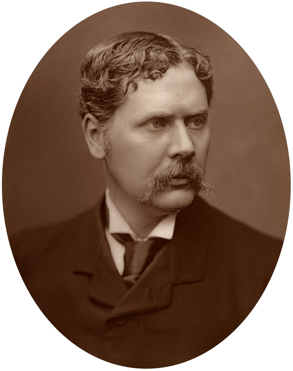 Marcus Stone, sanatçı ve Kraliyet Akademisi Associate, 1882. by Lock and Whitfield