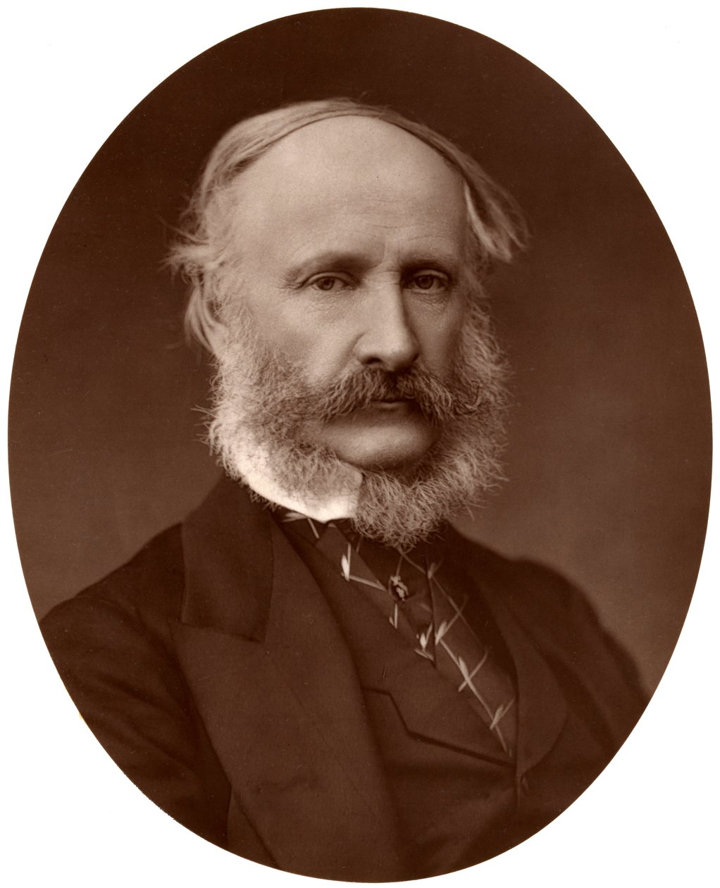 Sir James Macnaghten Hogg, Bart, MP, KCB, Metropolitan Board of Works, 1876. by Lock and Whitfield