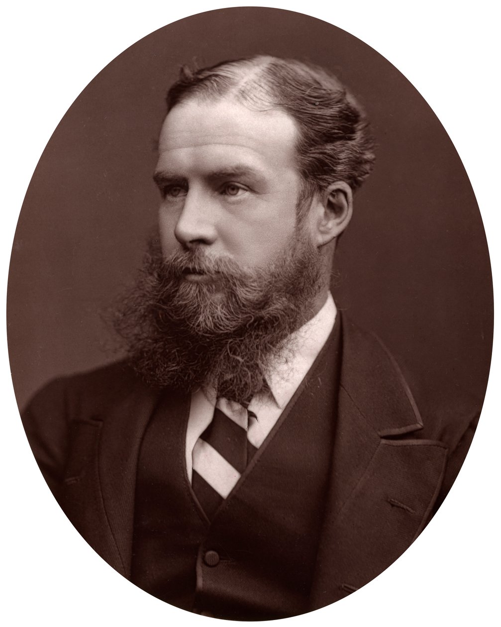 Sir John Lubbock, Bart, MP, FRS, Londra Üniversitesi Rektör Yardımcısı, 1877. by Lock and Whitfield