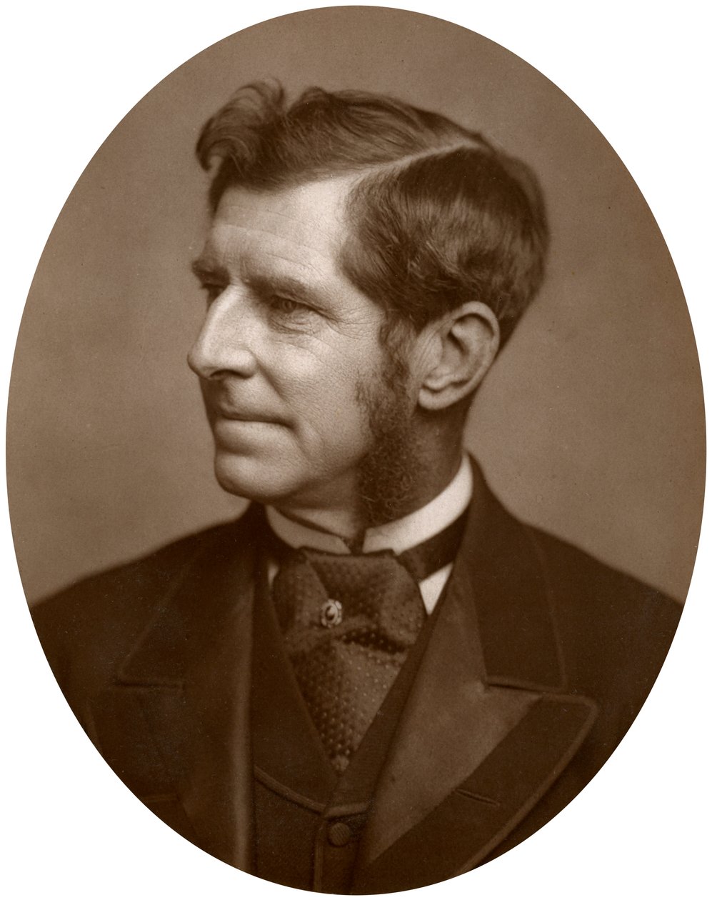 Koramiral Sir John Edmund Commerell, KKB, VC, İngiliz deniz subayı, 1883. by Lock and Whitfield