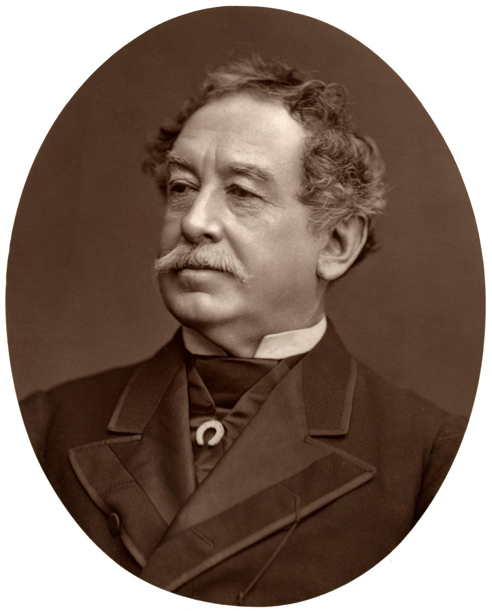 William Howard Russell, Esq, LLD, İrlandalı gazeteci, 1876. by Lock and Whitfield