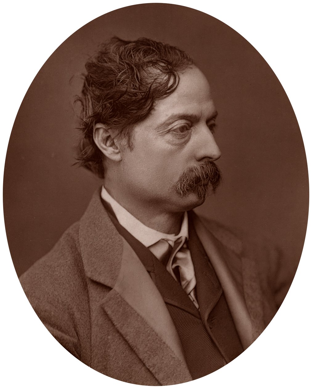William Quiller Orchardson, sanatçı ve Kraliyet Akademisyeni, 1882. by Lock and Whitfield