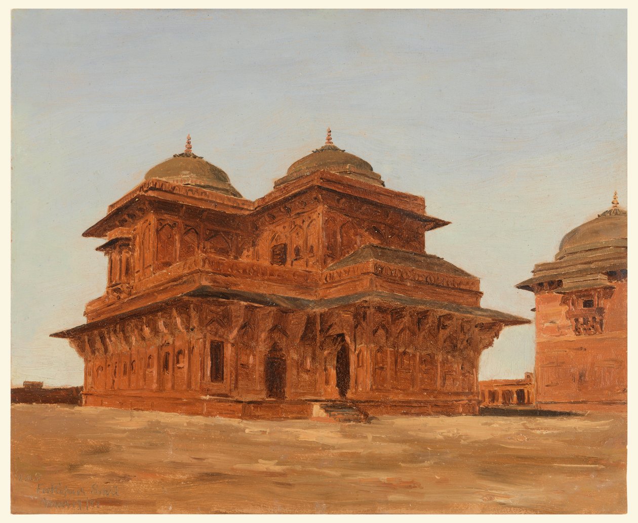 Fatehpur Sikri, Birbal Sarayı, Hindistan by Lockwood de Forest