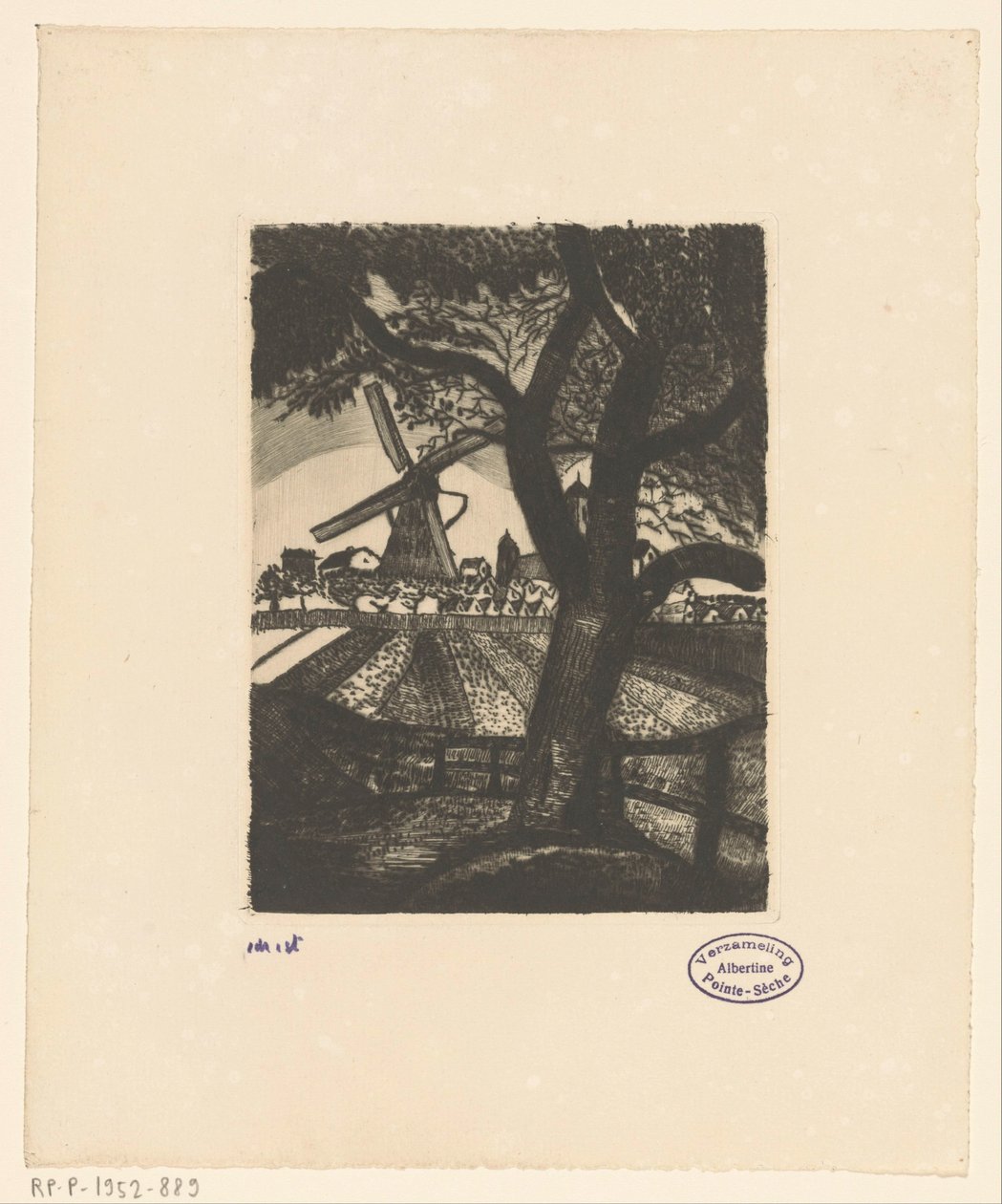 meyve bahçesi Le Fruitier (orijinal başlık) by Lodewijk Schelfhout (signed by artist)
